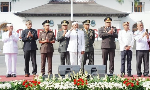 Wakapolda Jabar Hadir dalam Upacara Hari Kebangkitan Nasional Jabar, Tunjukkan Sinergi Pemerintah dan Polri